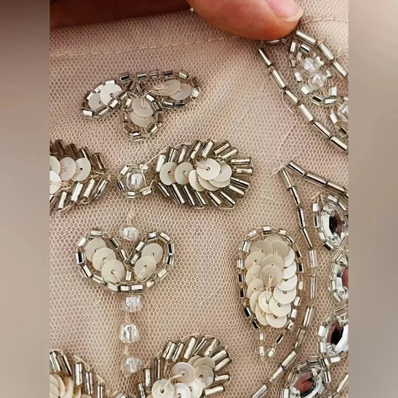 Anthropologie BHLDN Aidan Mattox Giada Dress Size US 6 - Picture 4 of 16